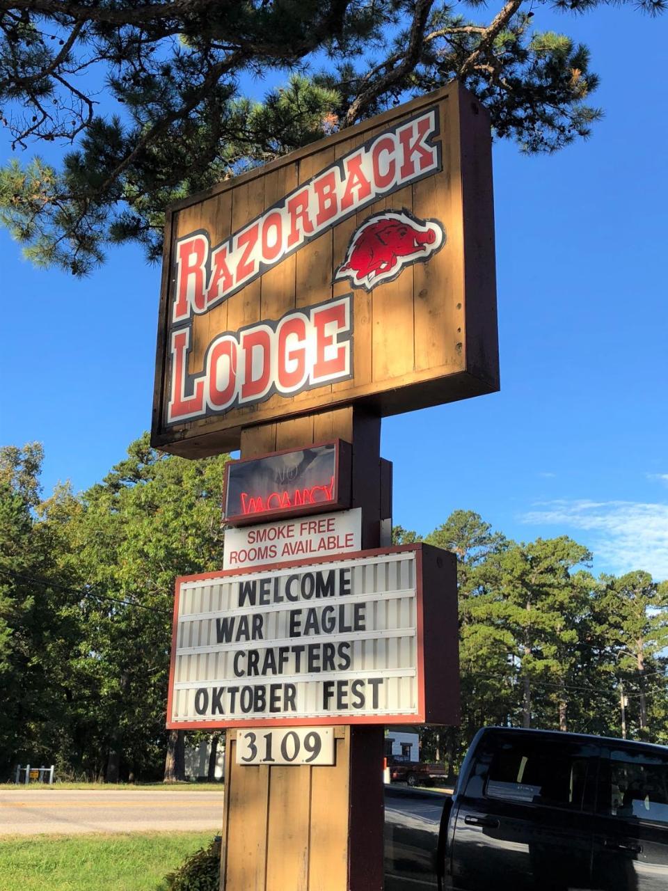 Razorback Lodge Eureka Springs Eksteriør billede
